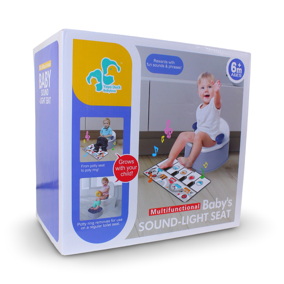 Baby Music Training Toilet(GREY)