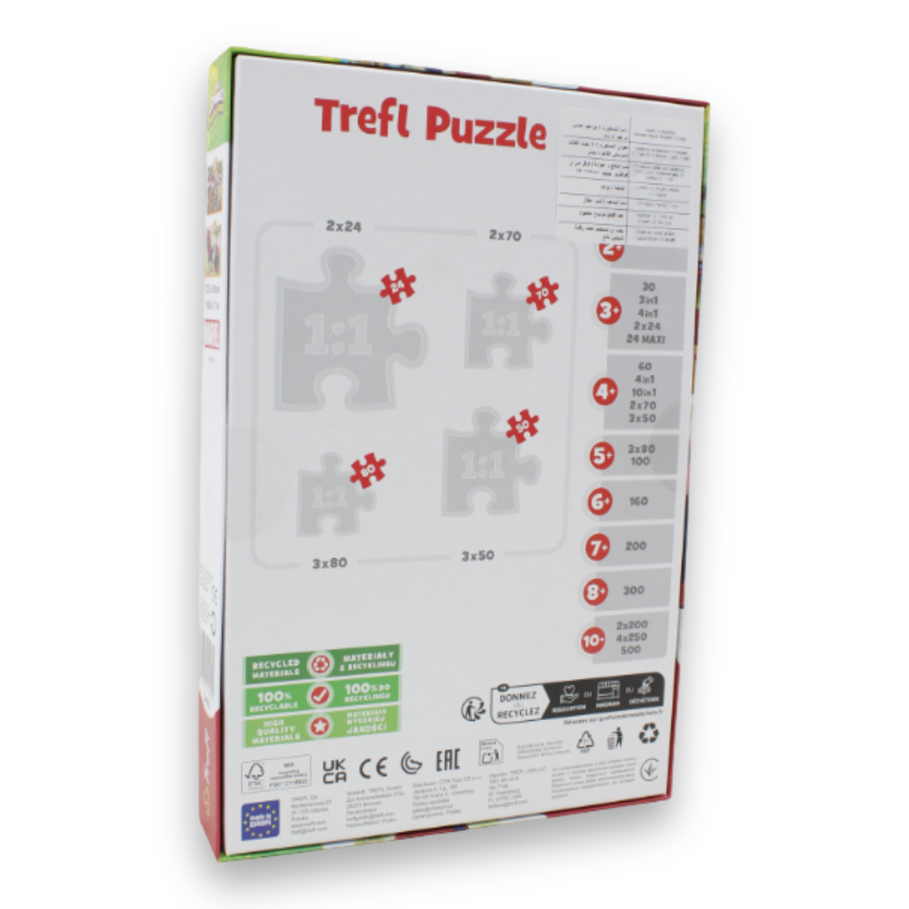 2 x 24-Piece Kids’ Jigsaw Puzzle Set