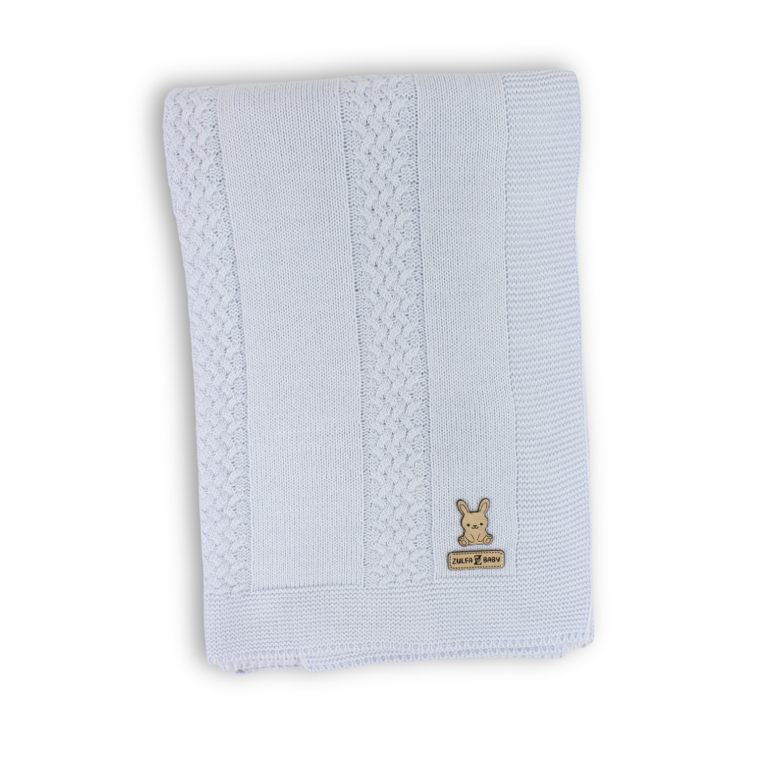 Unisex Baby Knitted Blanket – Assorted Colors