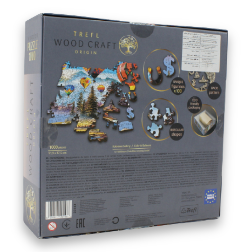 1000-Piece Wooden Jigsaw Puzzle