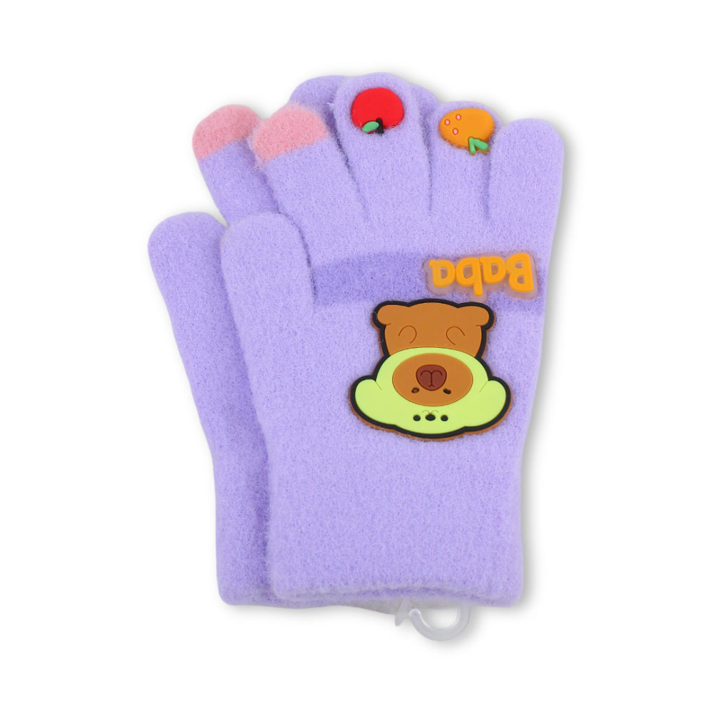 Girls Winter Gloves – Purple