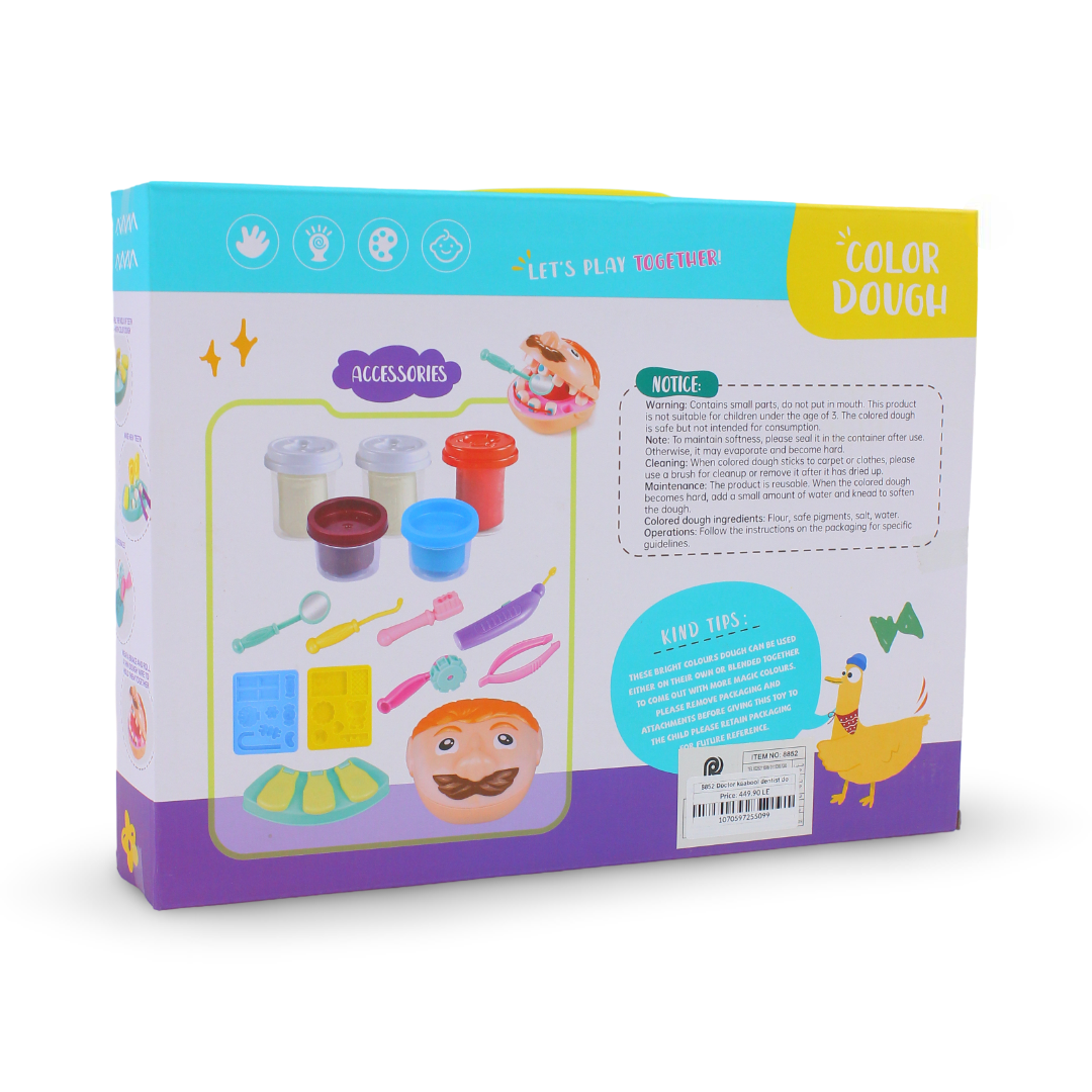 Doctor kaabool dentist dough set