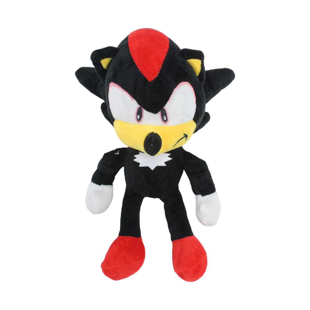 Sonic The Hedgehog Shadow Plush Figure – Black, Small