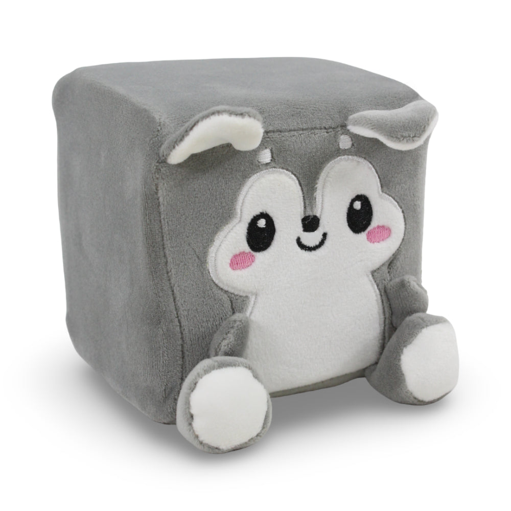 GR29345-10 10CM Assorted Block Animals – Grey Raccoon