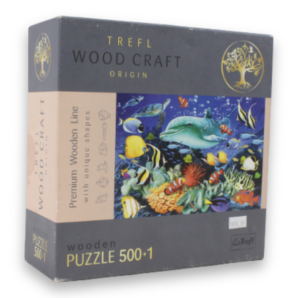500+1-Piece Wooden Jigsaw Puzzle