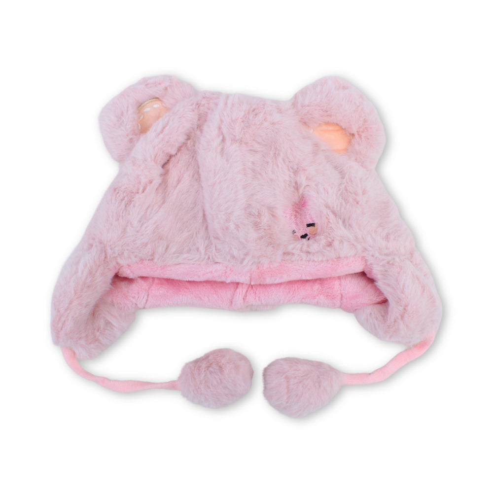 Girls Winter Ice Cap – Pink
