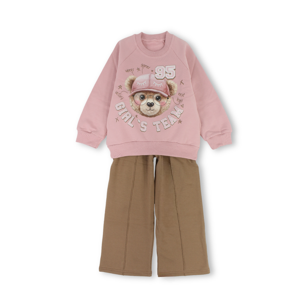 Girls Long-sleeved Pajama – Winner Gamer Print