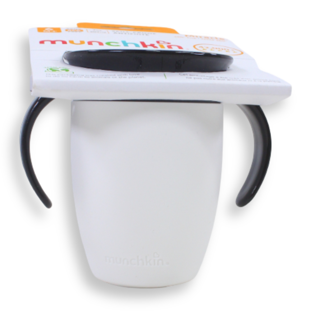 Munchkin Miracle® 360° Trainer Cup 7 oz – White, 6 Months+