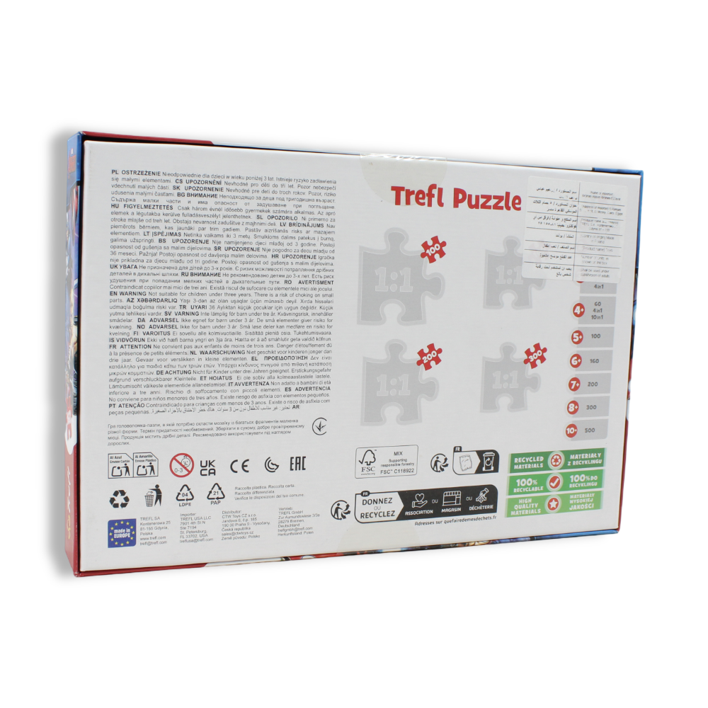 Trefl Marvel: Always Ready Heroes Jigsaw Puzzle – 160 Pcs