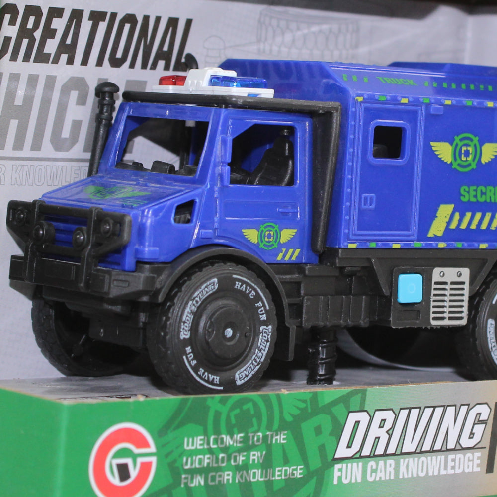 Car With Light & Sound – Blue
