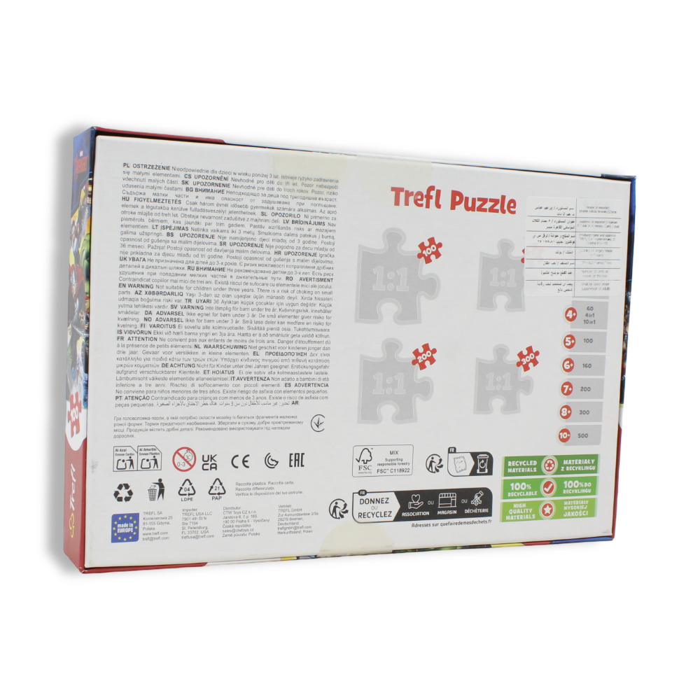 Trefl Marvel Avengers: Power Of The Avengers Jigsaw Puzzle – 100 Pcs
