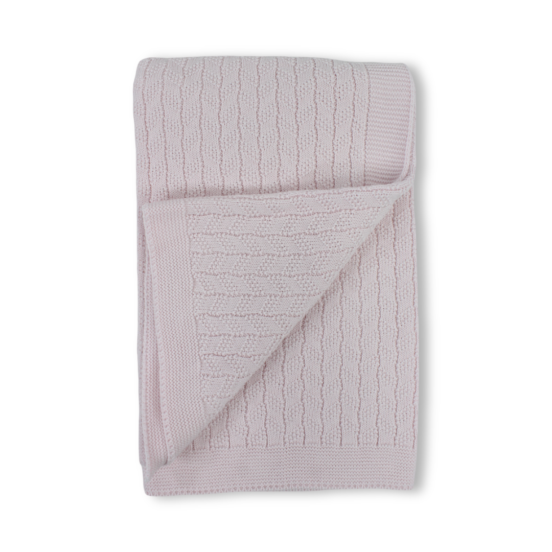 Unisex Baby Knitted Blanket – Assorted Colors