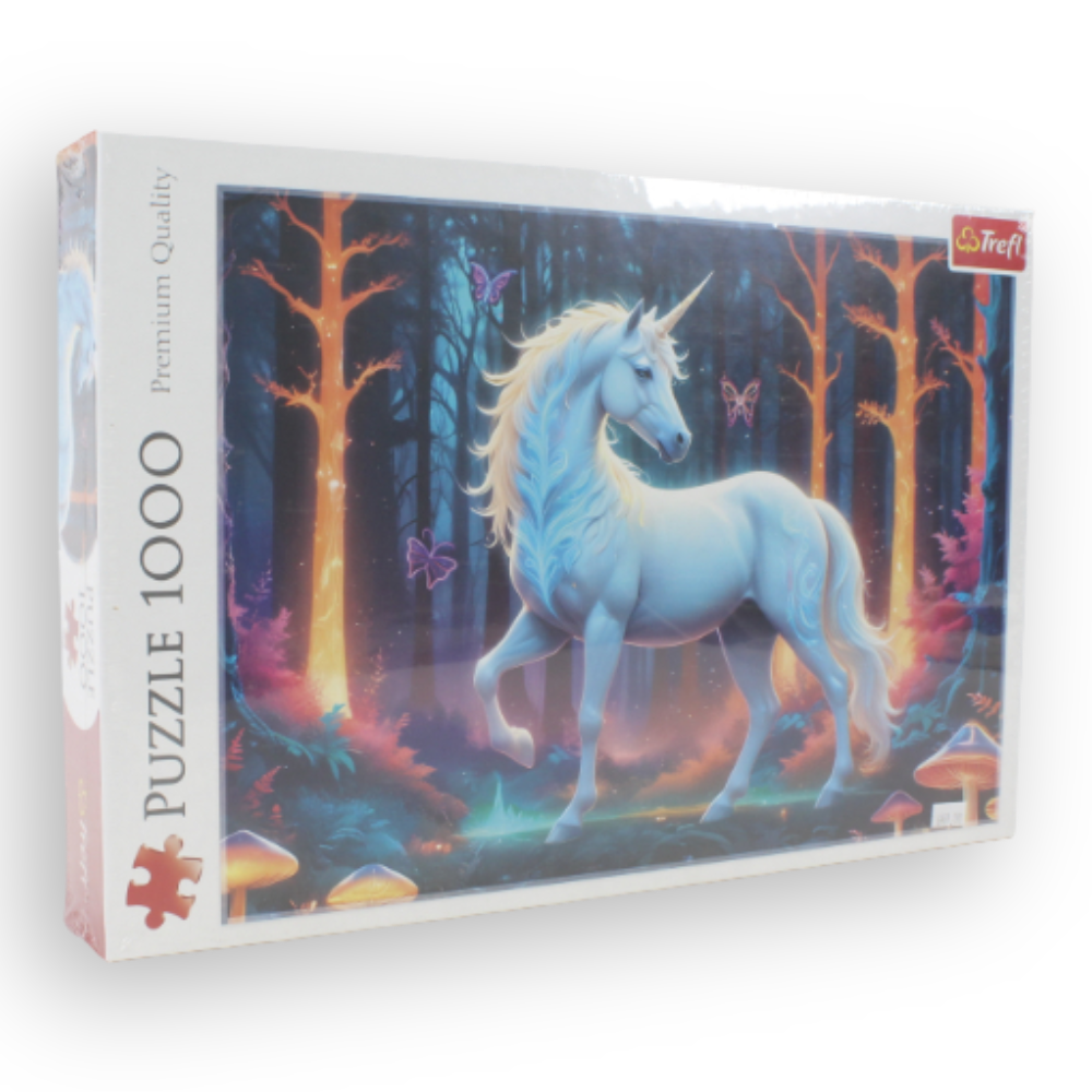 Trefl 1000-Piece Jigsaw Puzzle – Mystical Unicorn