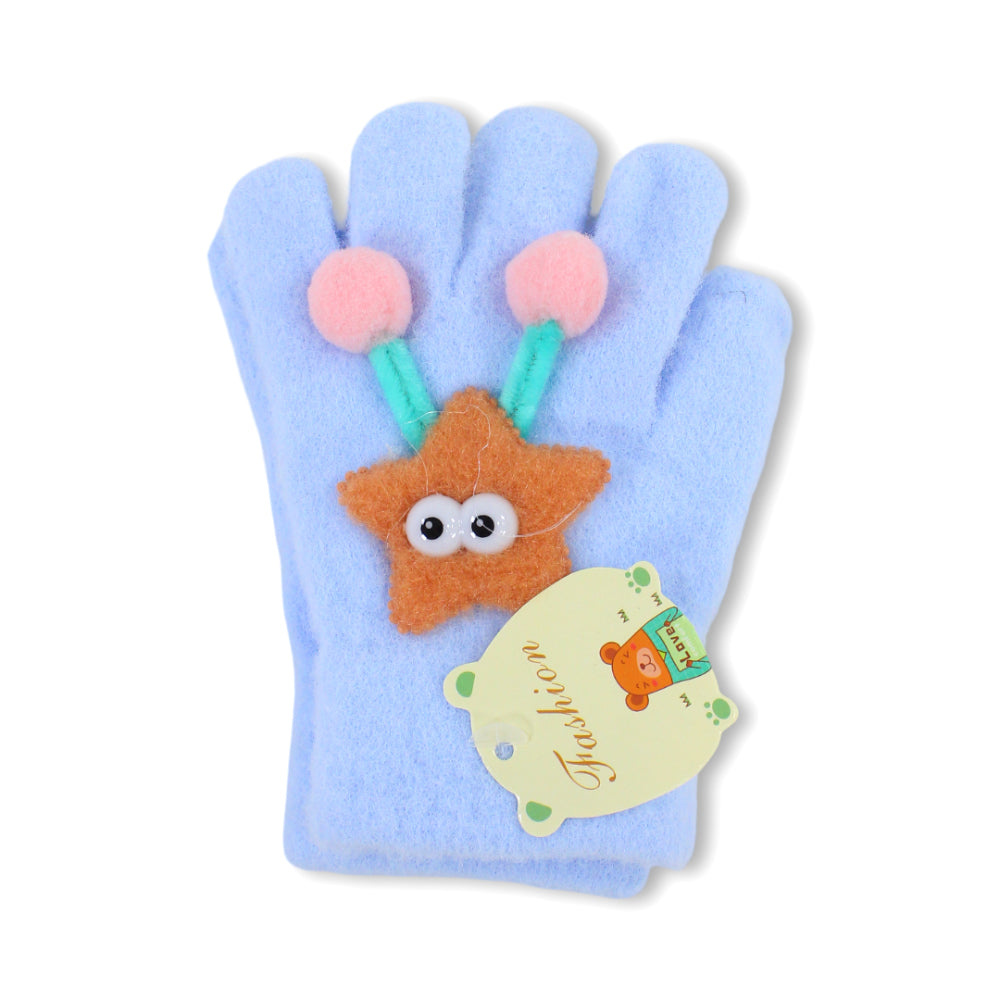 Girls Winter Gloves – Baby Blue