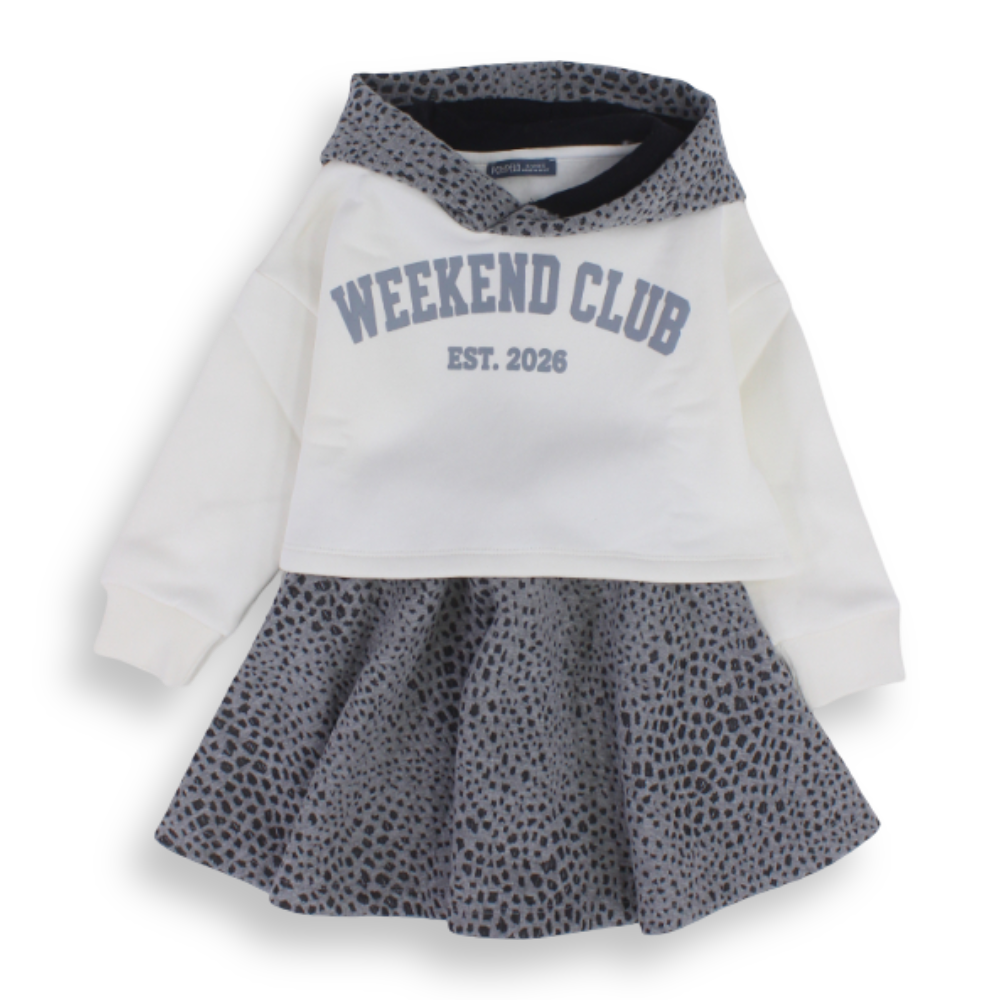 Girls Outfit Set – Off White