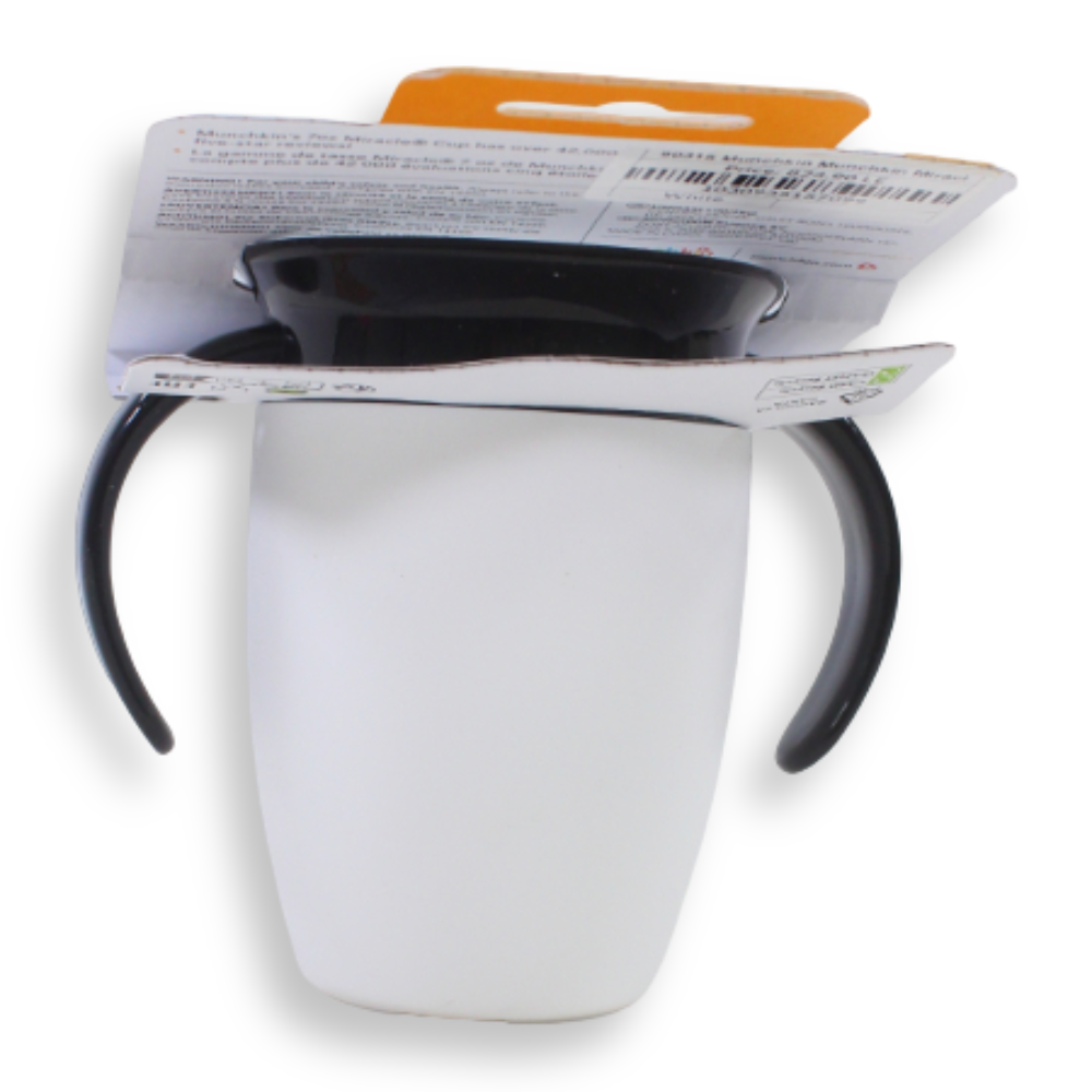 Munchkin Miracle® 360° Trainer Cup 7 oz – White, 6 Months+