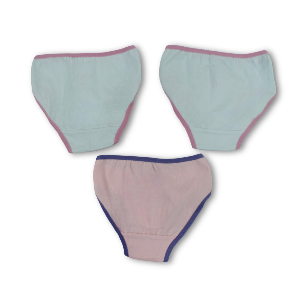 Girls Cotton Printed Panties – Pack Of 3