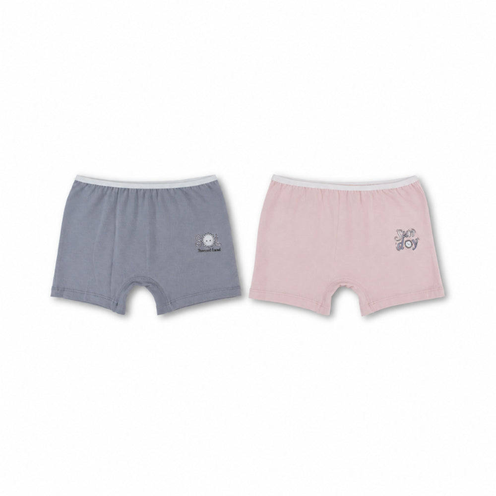 Girls Cotton Printed Panties – Pack Of 2