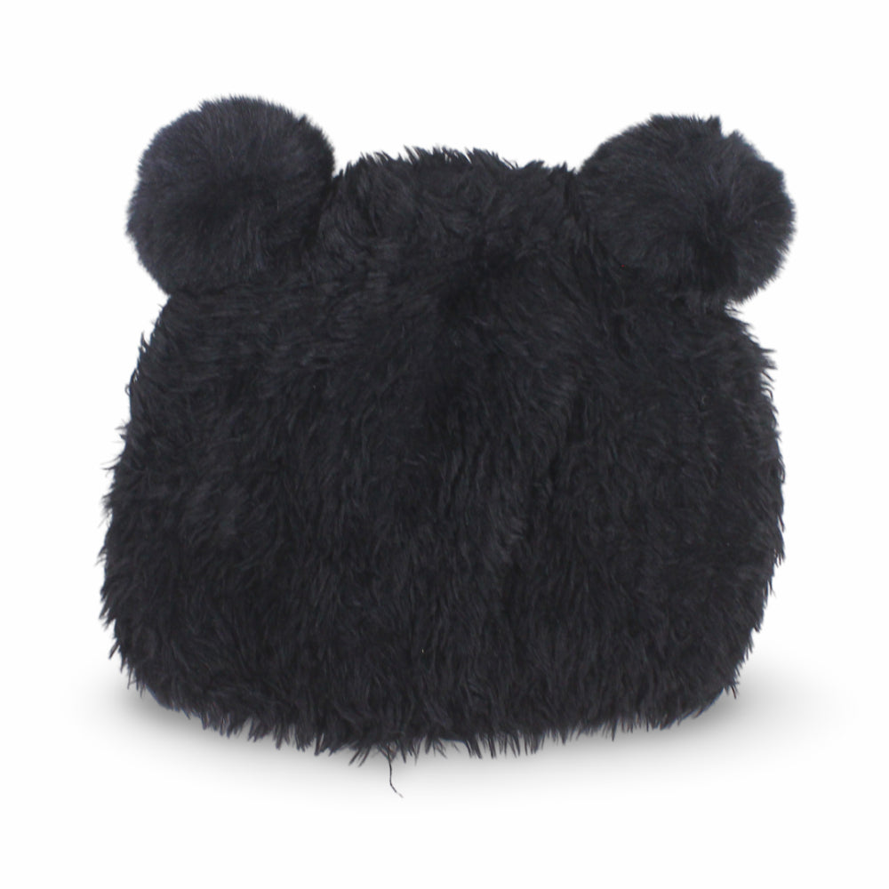 Girls Winter Ice Cap – Black