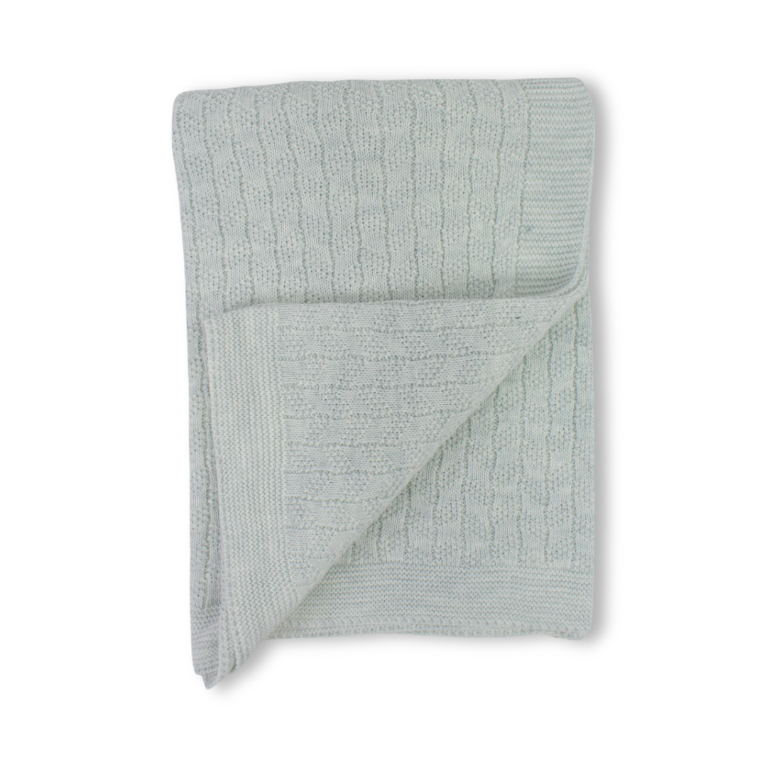 Unisex Baby Knitted Blanket – Assorted Colors