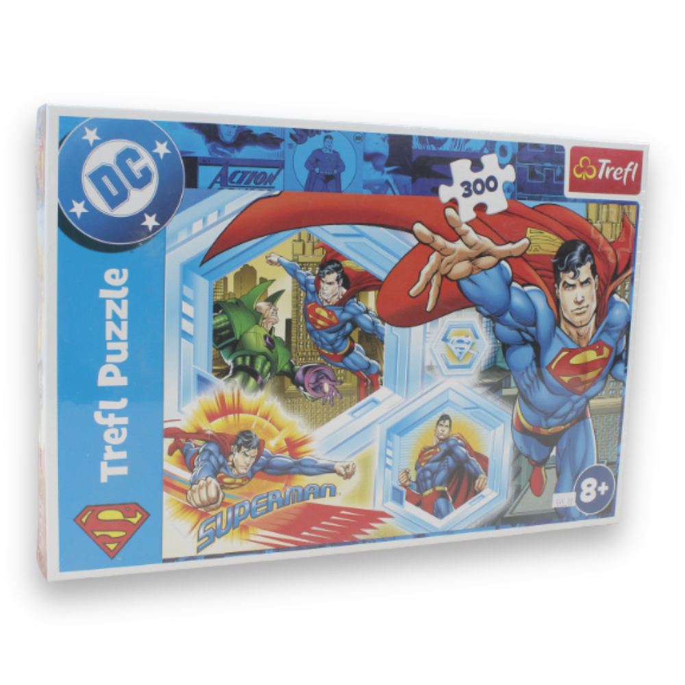 Trefl Superman Indestructible Superman Jigsaw Puzzle – 300 Pcs