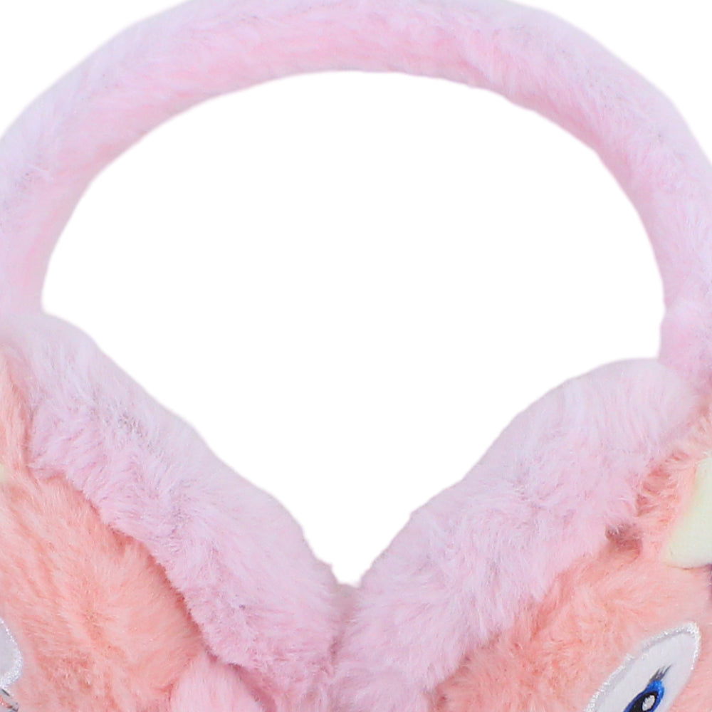 Girls Winter Earmuffs – Pink