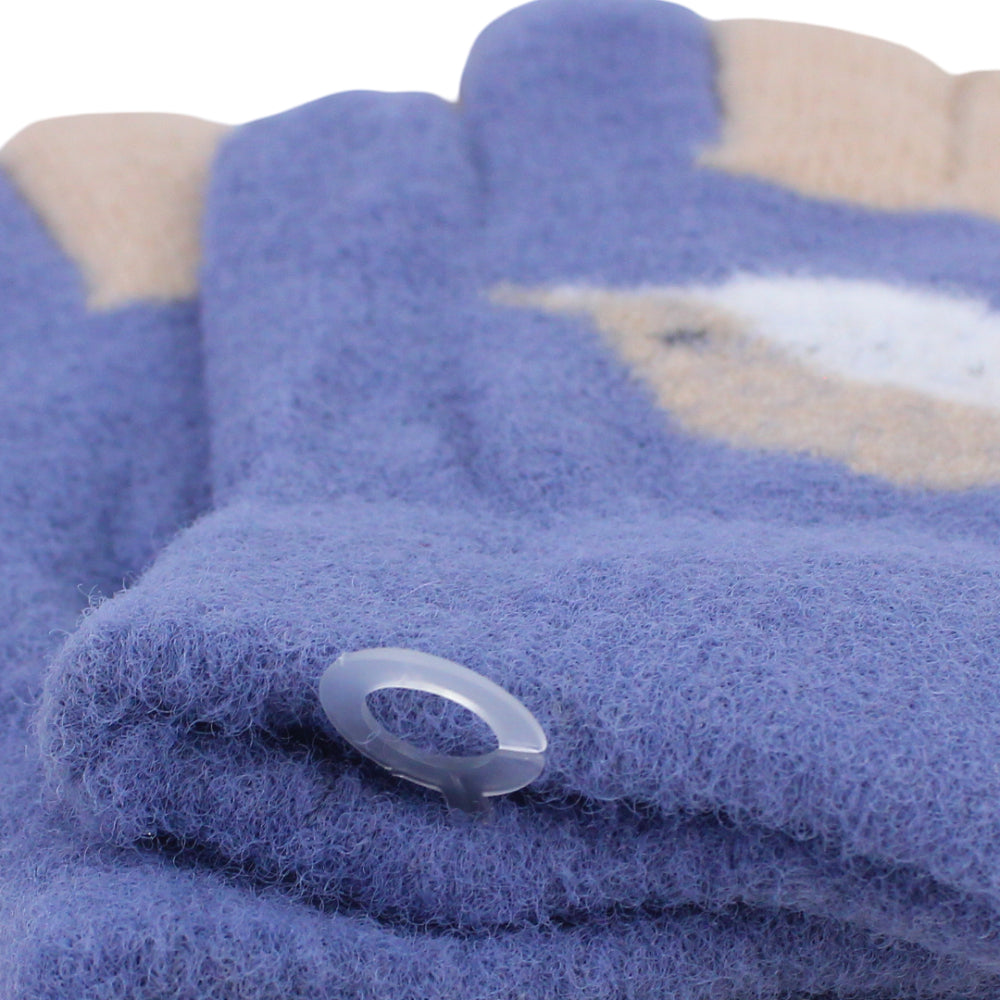 Girls Winter Gloves – Indigo