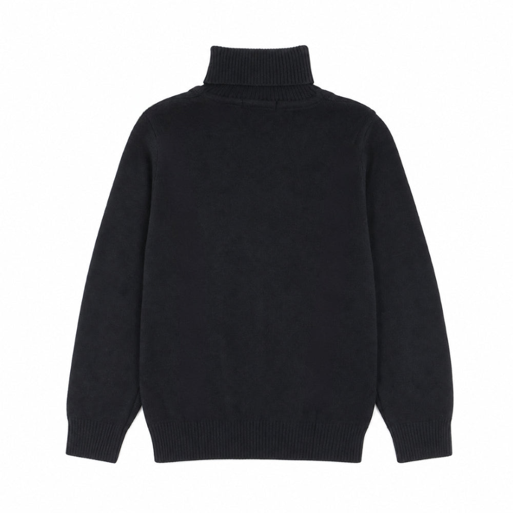 Girls Cotton Long-Sleeved High Collar Undershirt