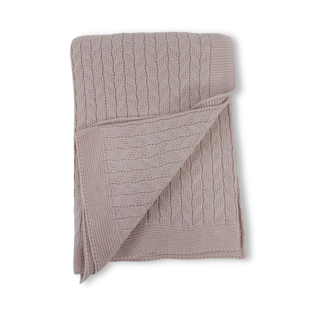 Unisex Baby Knitted Blanket – Assorted Colors