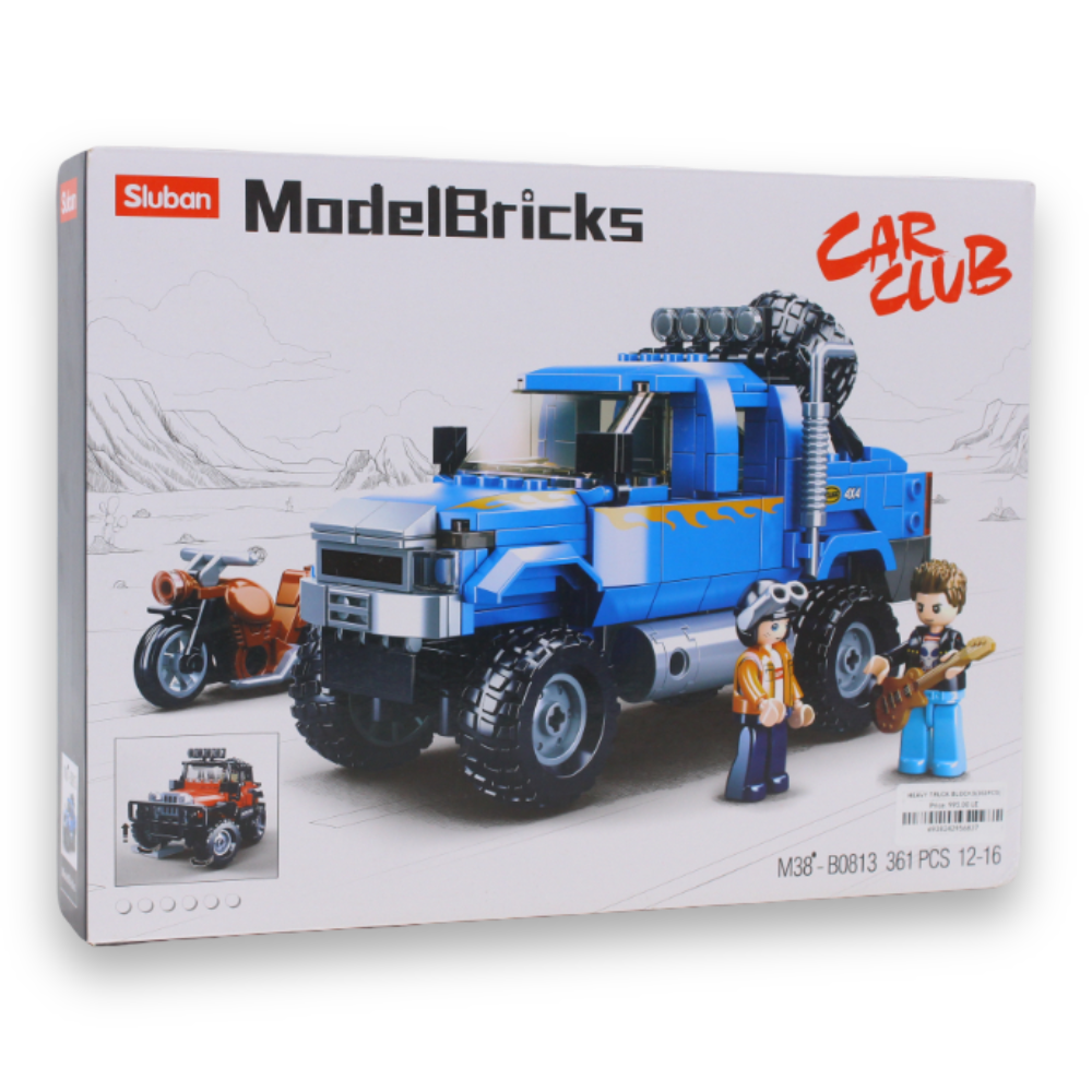 Heavy Truck Building Blocks – 363 Pieces