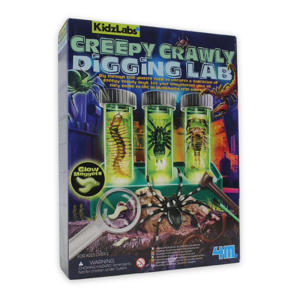 4M Glow-In-The-Dark Insect Digging Kit