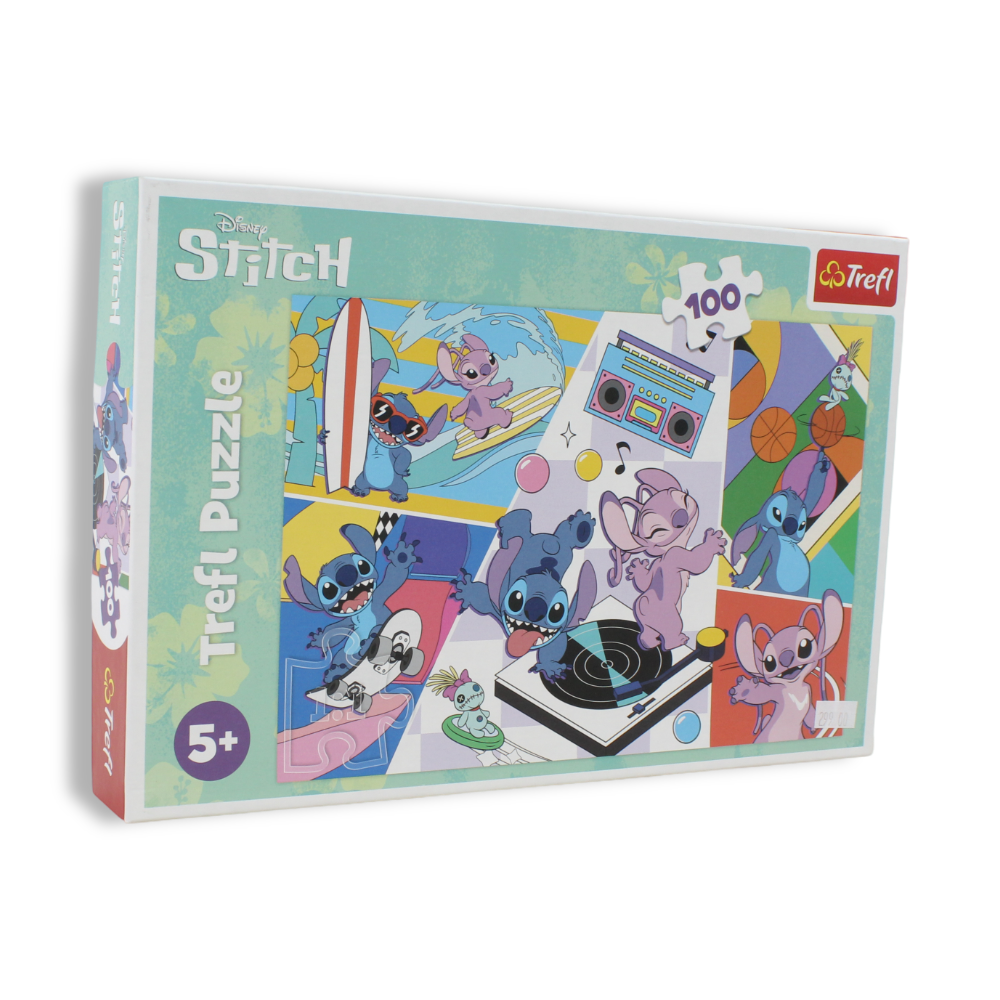 Trefl Lilo & Stitch: Stitch Memories Jigsaw Puzzle – 100 Pcs