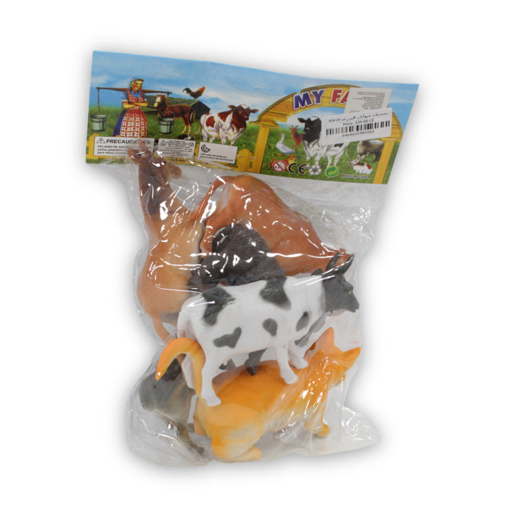 Farm Animal Figures Set – 6 Pcs