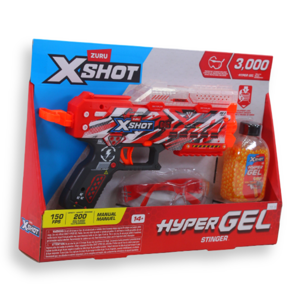 ZURU - X-Shot - Hyper Gel Stinger (3000 Gellets)