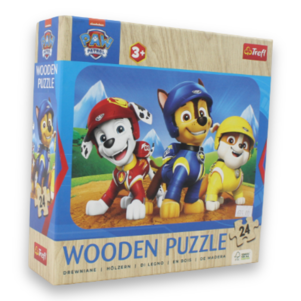 24-Piece Wooden Jigsaw Puzzle
