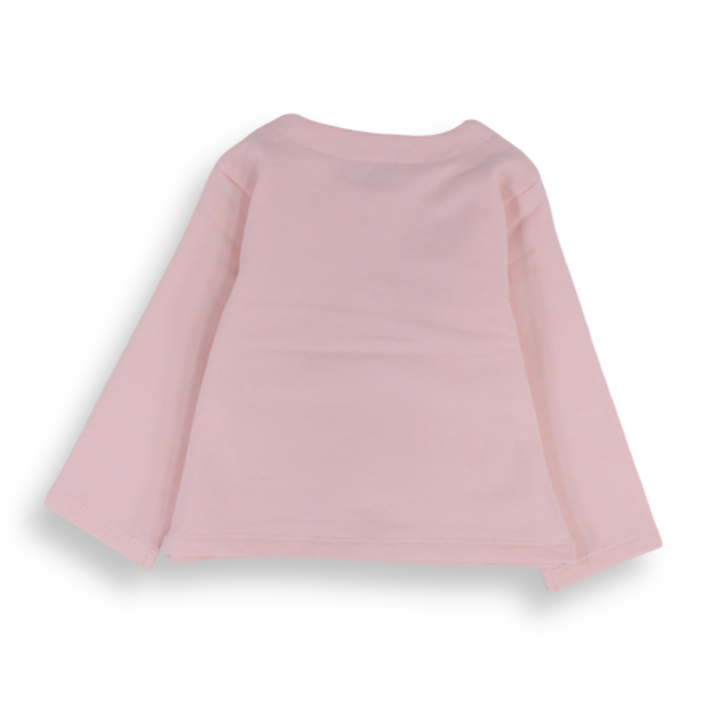Girls Button-Front Jacket with Patch Pockets