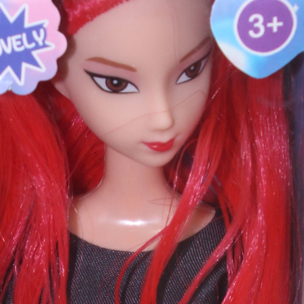 LM003A 11.5“ K-Pop Demon Hunters Dolls – Red