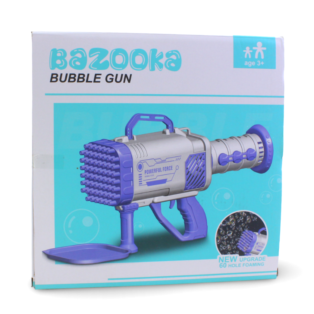 Holes Bubble Rocket With Light – Green