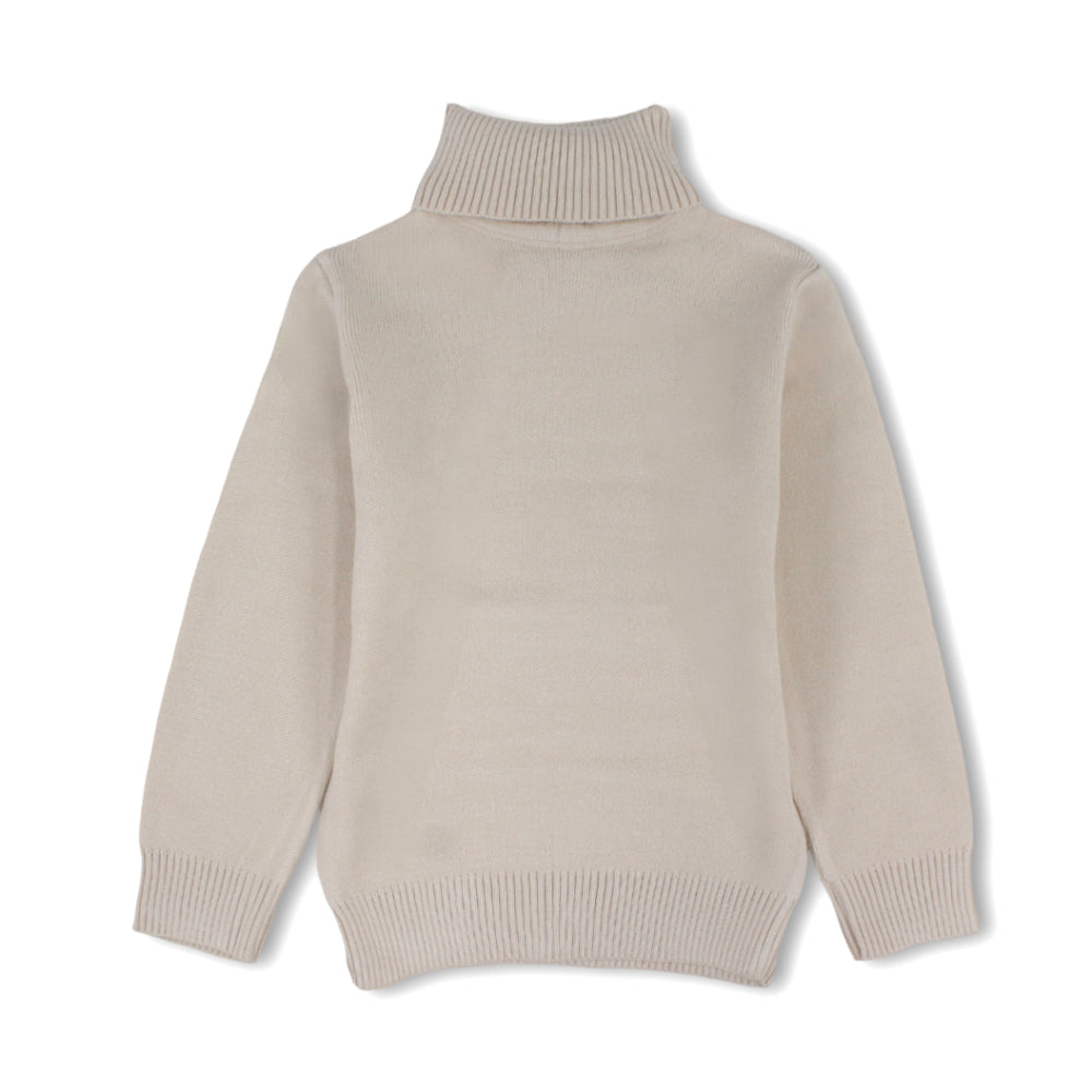 Girls Cotton Long-Sleeved High Collar Undershirt