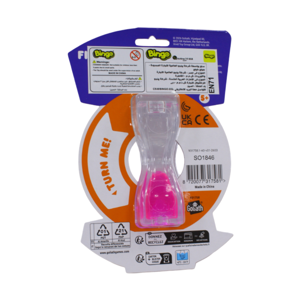 Fidget Blox Wave 2 Squish & Turn Me ! Pink – 1 Pc