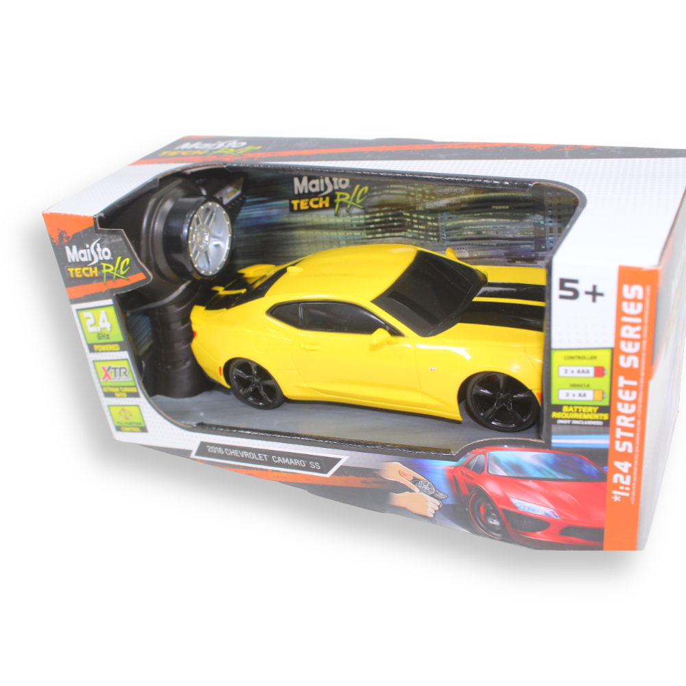 1:24 Radio Control Vehicle (2.4GHz Version) ~ 2016 Chevrolet Camaro SS – Yellow