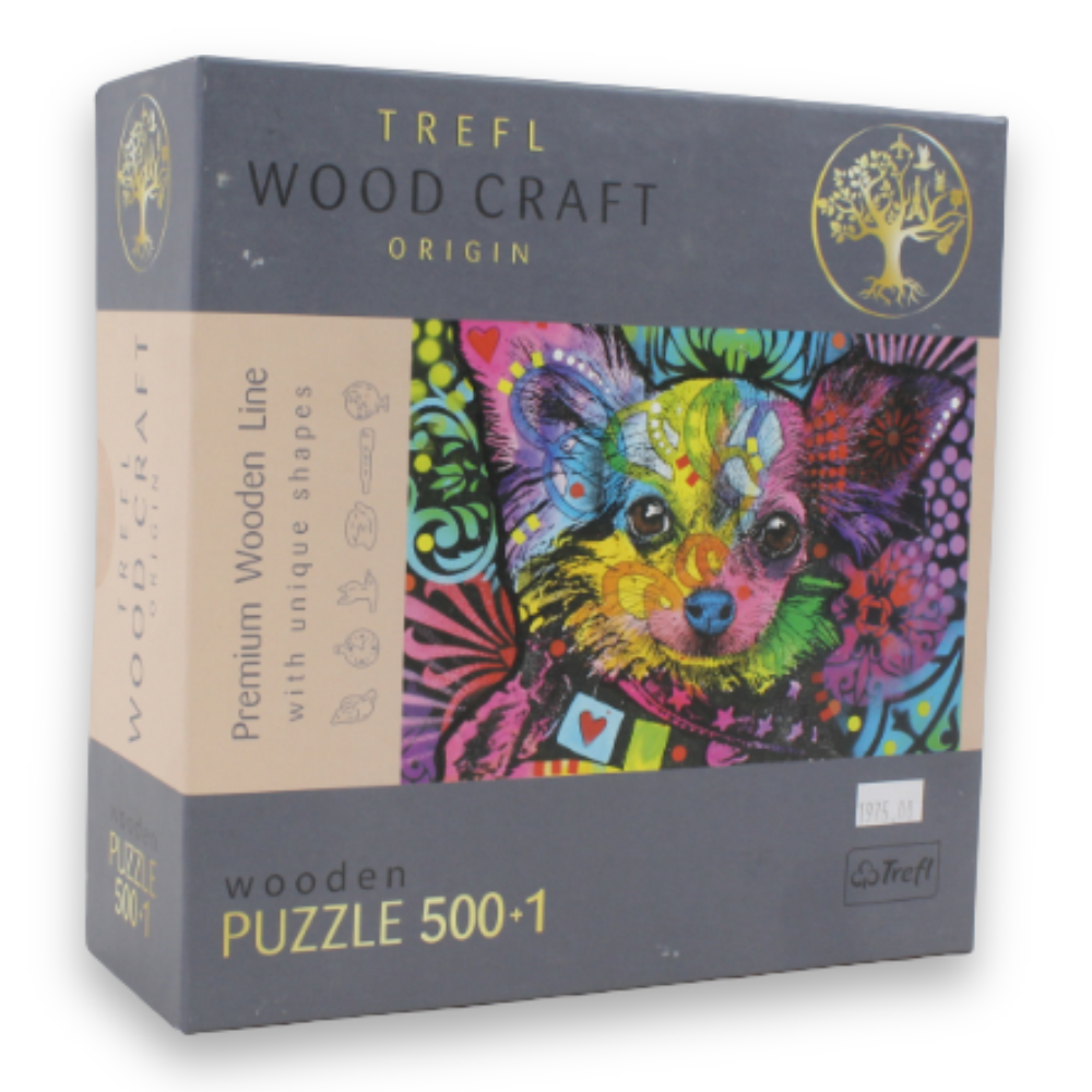 500+1-Piece Wooden Jigsaw Puzzle