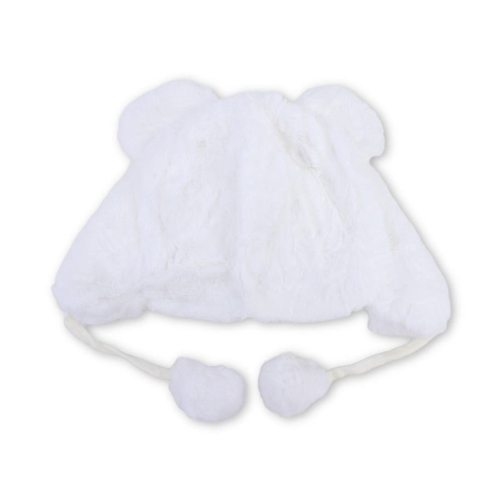 Girls Winter Ice Cap – White