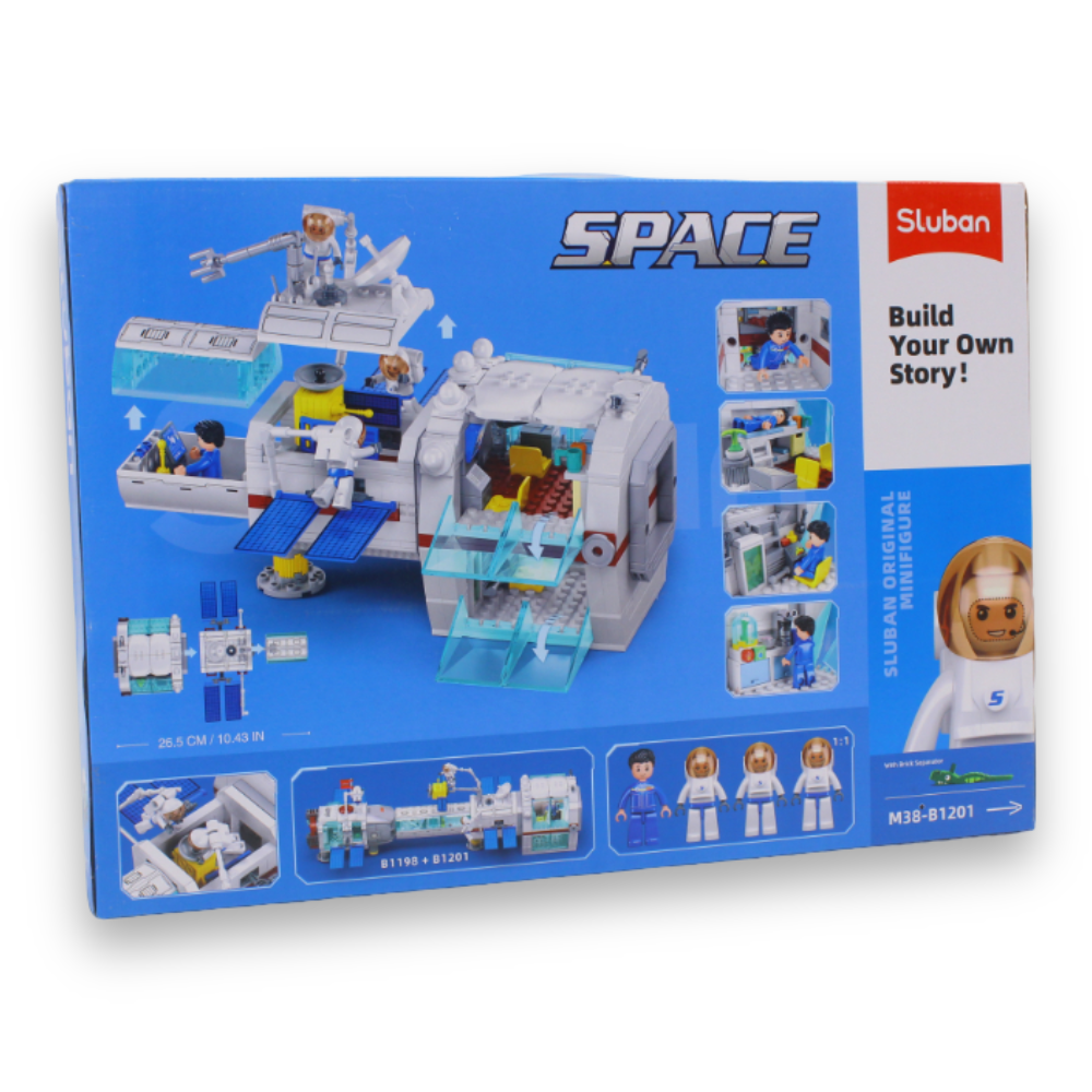 Space Dream Space Station Core Module Building Set – 502 Pieces