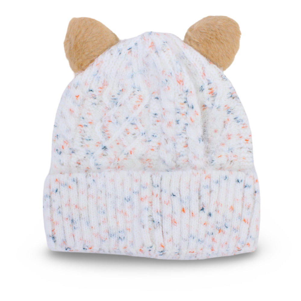 Girls Winter Ice Cap – Orange