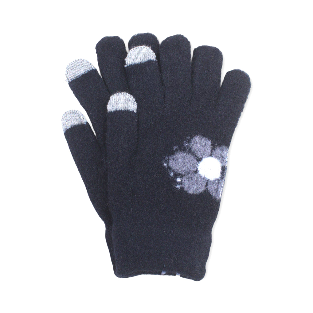 Girls Winter Gloves – Black