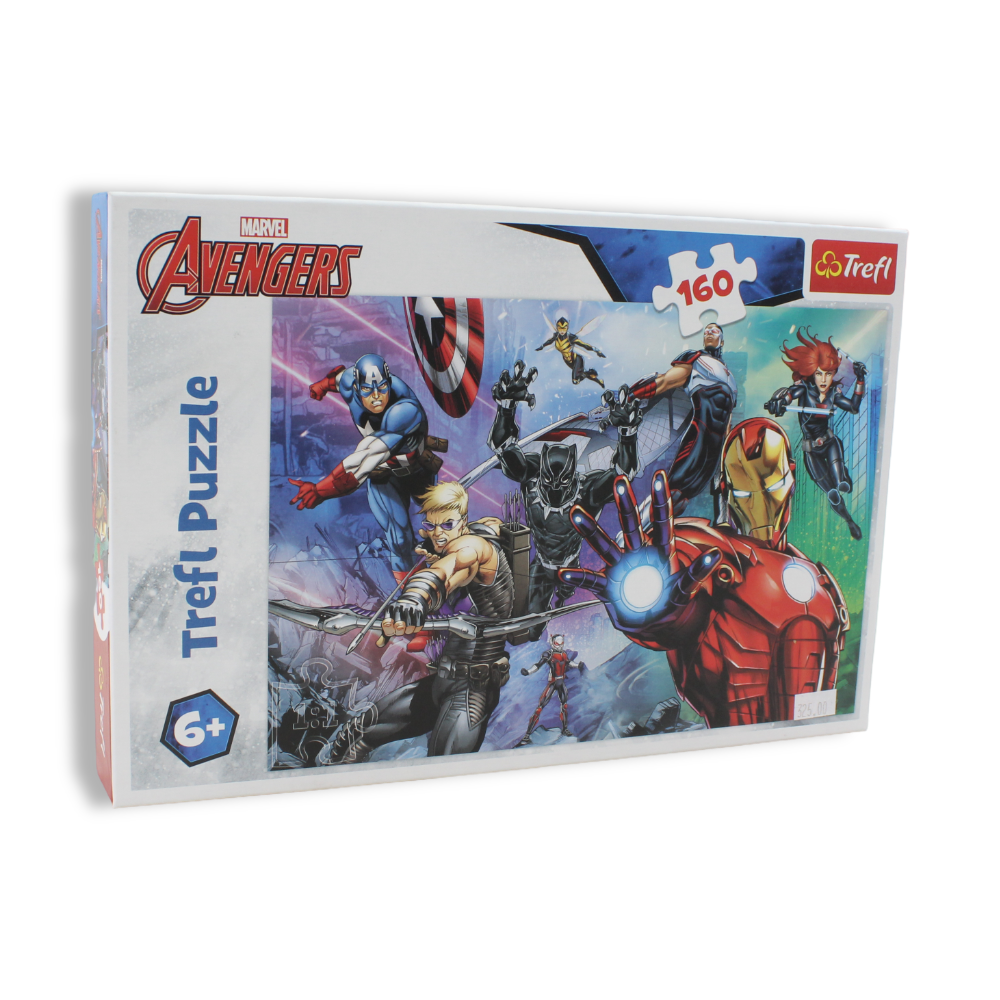 Trefl Marvel: Always Ready Heroes Jigsaw Puzzle – 160 Pcs