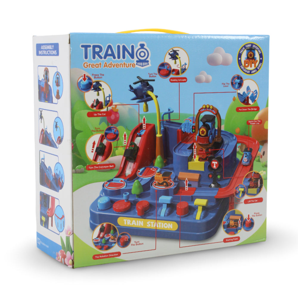 Train Adventure Through Levels