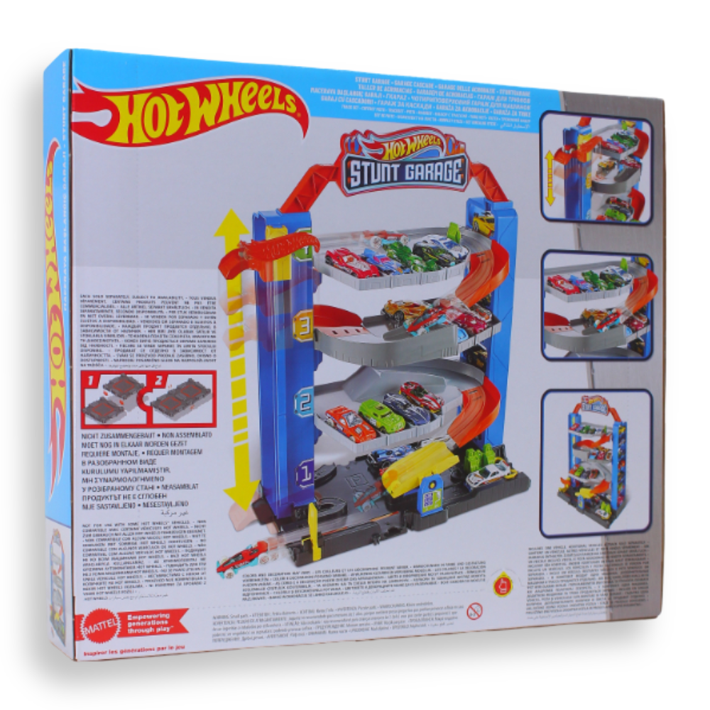 Mattel Hot Wheels City Stunt Garage Play Set
