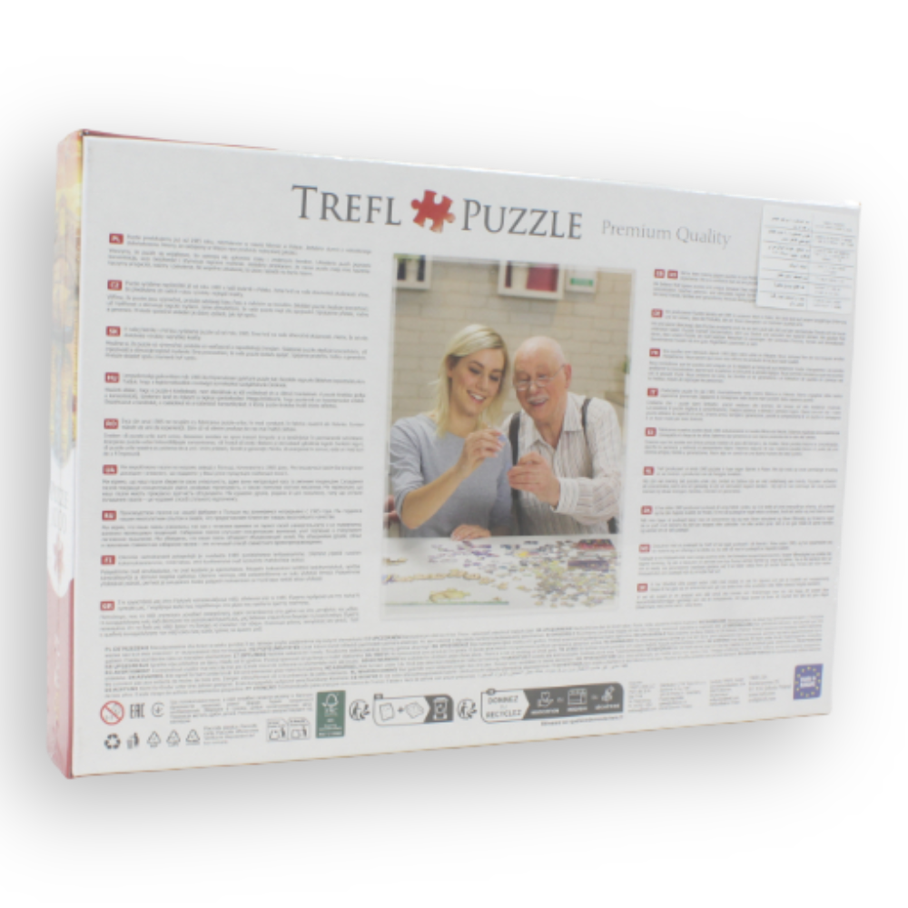 Trefl 1000-Piece Jigsaw Puzzle – Dogs In Venice